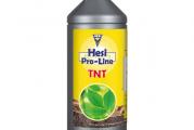 Hesi ProLine TNT Complex 1L - Nova formula starog preparata!
Pročitajte više na www.dendrolog.rs
Hesi ProLine TNT Complex 1L je usavršena formula svog prethodnika - Hesi TNT Complex 1L preparata. Dugotrajnom upotrebom širom sveta došlo se do zaključka da se Hesi TNT Complex može unaprediti i poboljšati i tako smo dobili Hesi ProLine TNT Complex 1L sa 25% jačom koncentracijom. Ovo znači da ćete vaše omiljene Hesi proizvode koristiti duže nego do sada.

Šta je Hesi ProLine TNT Complex 1L i za čega služi?

Hesi je najkvalitetnija holandska prihrana za biljke na bazi azota. Sadrži sve neophodne hranljive materije za rast i razvoj biljaka u vegetativnoj fazi razvoja. U vegetativnoj fazi biljke razvijaju lisnu masu, događa se porast listova, i biljka jača.

Kako se koristi Hesi ProLine TNT Comlex 1L?

Hesi TNT se rastvara u vodi. Doza rastvaranja Hesi TNT Complexa zavisi od mnogo faktora, kao što su vrsta biljke, veličina, starost, godišnje doba... Ono što je najbitnije jeste da se doza o 4 ml po 1 litri vode ne prelazi kako ne bi došlo do oštećenja kod biljaka.

Sastav Hesi ProLine TNT Compex prihrane

Makroelementi:

Azot N: 6.4%

Fosfor u formi Fosfor-Pentoksida P2O5: 4.1%

Kalijum u formi Kalijum-Oksida K2O: 5.3%

Pored makroelemenata Hesi ProLine TNT sadrži i mikroelemente: Magnezijum, Kalcijum, sulfati, biljni šećeri, amino kiseline i vitamini.

Savet Dendrologa

Ne preterujte sa prihranom u zimskom periodu. Biljke su u ovo doba godine u fazi mirovanja i nije im potrebna velika količina prihrane.

Ukoliko se radi o manjim biljkama nemojte koristiti Hesi ProLine TNT u većoj dozi od 2ml po 1 litri vode

Voda u kojoj rastvarate Hesi ProLine TNT najbolje da bude filtrirana reverznom osmozom ili filter bokalima. Ukoliko niste u mogućnosti da filtrirate vodu prokuvajte je i ostavite je da odstoji 12 sati kako bi sav suvišni hlor ispario.